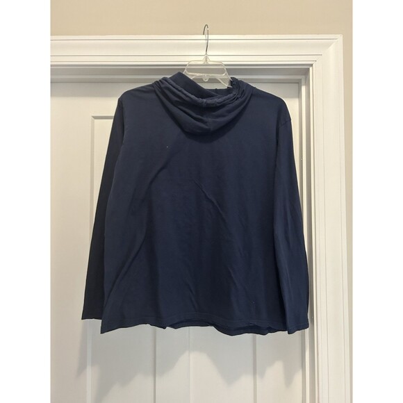 Pacific Mens Grand Canyon Navy Blue Long Sleeve Pullover T-shirt Hoodie Size XL - Picture 5 of 5